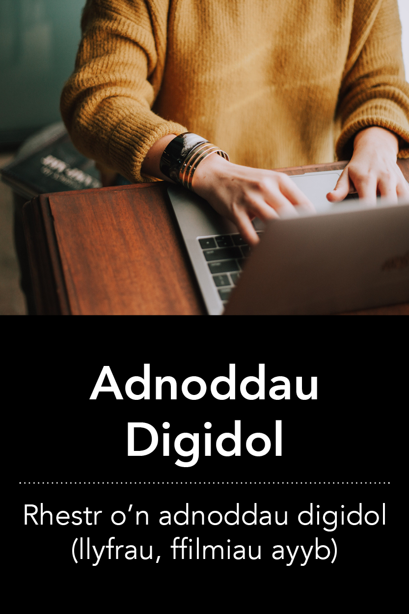 Adnoddau Digidol