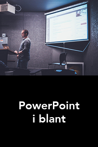 PowerPoint i blant